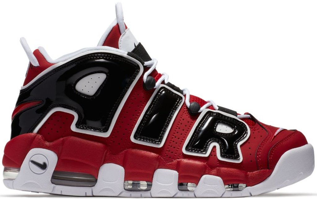Nike Air More Uptempo Bulls Hoops Pack (2017) Varsity Red/Black-White (921948-600)