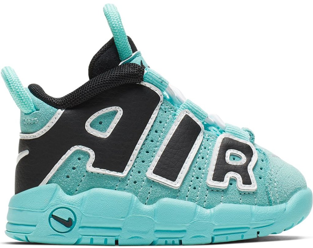 Nike Air More Uptempo Light Aqua (TD) Light Aqua/Black-White (CK0825-403)