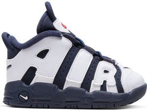 Nike Air More Uptempo Olympic 2020 (TD) White/Metallic Gold-University Red-Midnight Navy (DA4194-104)