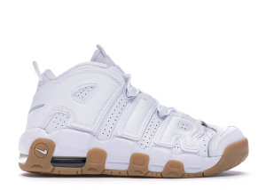 Nike Air More Uptempo White Gum (GS) White/White-Bamboo-Gum Light Brown (415082-101)