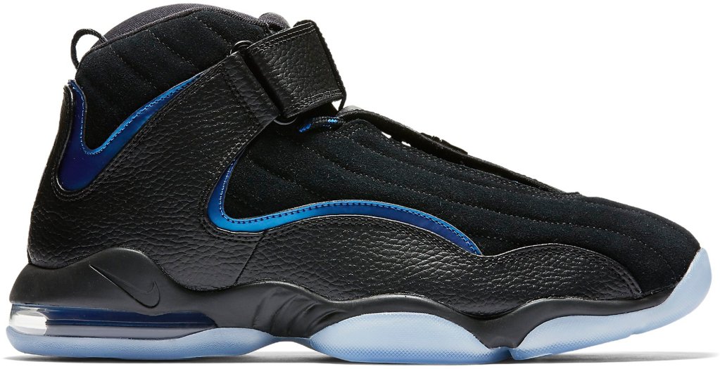 Nike Air Penny IV Black Atlantic Blue Black/Black (864018-001)