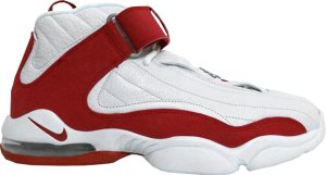 Nike  Air Penny IV White Red White/Varsity Red-Neutral Grey (312455-161)