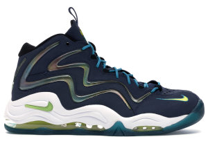 Nike  Air Pippen 1 Midnight Navy Midnight Navy/Sonic Yellow-Tropical Teal (325001-400)