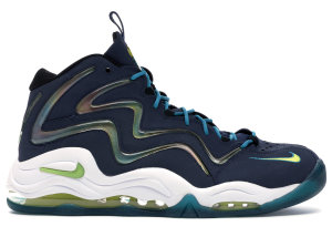 Nike Air Pippen 1 Midnight Navy Midnight Navy/Sonic Yellow-Tropical Teal (325001-400)
