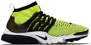 Nike  Air Presto Flyknit Ultra Volt Black White Volt/Black-White (835570-701)