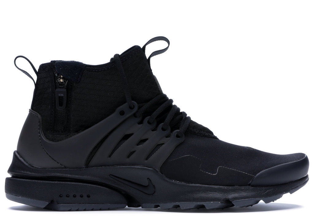 Nike Air Presto Mid Utility Black Dark Grey Black/Dark Grey-Black (859524-006)