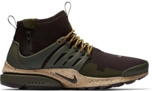 Nike Air Presto Mid Utility Velvet Brown Velvet Brown/Cargo Khaki-Mushroom (859524-200)