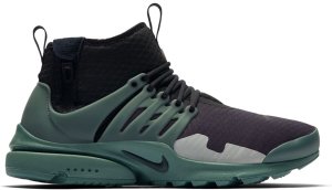 Nike Air Presto Mid Vintage Green Black/Vintage Green-Flat Silver (AA0868-003)
