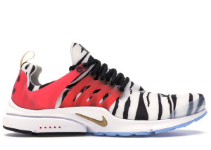 Nike  Air Presto South Korea White/Metallic Gold-Black-Red Orbit (CJ1229-100)