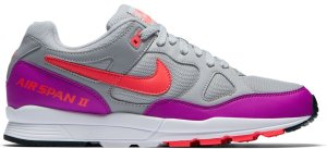 Nike  Air Span 2 Wolf Grey Solar Red Vivid Purple Wolf Grey/Solar Red-Vivid Purple-White (AH8047-009)