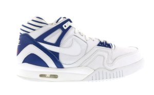 Nike  Air Tech Challenge II Pinstripe White/White-Gym Blue-Bright Crimson (725157-100)