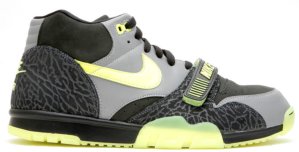 Nike Air Trainer 1 112 Pack Black/Neon Yellow-Metallic Silver (329424-071)