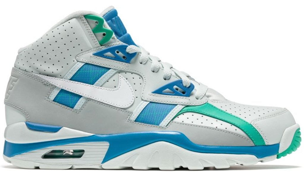 Nike Air Trainer SC High Barely Grey Blue Orbit Barely Grey/White-Blue Orbit (302346-019)