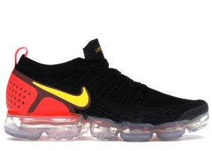 Nike Air VaporMax 2 Black Laser Orange Total Crimson Black/Laser Orange-Total Crimson (942842-005)