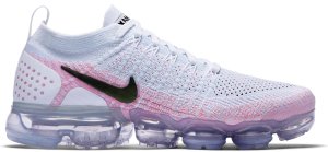 Nike Air VaporMax 2 White Hydrogen Blue (W) White/Black-Hydrogen Blue-Pink Beam (942843-102)
