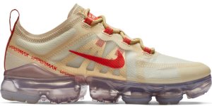 Nike Air VaporMax 2019 Chinese New Year 2019 (W) Light Cream/Habanero Red-Club Gold (BQ7041-200)