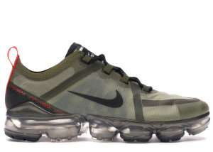 Nike Air VaporMax 2019 Olive Flak Olive Flak/Black-Medium Olive-Team Orange (AR6631-301)