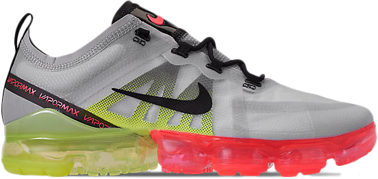 Nike Air VaporMax 2019 Retro Future Pure Platinum/Black-Volt-Bright Crimson (AR6631-007)