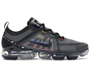 Nike  Air VaporMax 2019 Windbreaker Black/Black-Psychic Purple-Flash Crimson-University Gold-Kinetic Green (CI1240-023)