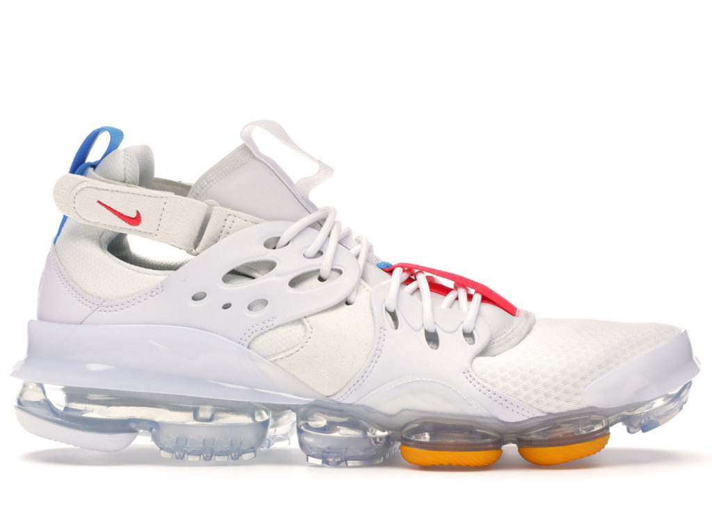 Nike Air VaporMax D/MS/X Summit White Summit White/Red Orbit-White-Battle Blue-University Gold (AT8179-100)