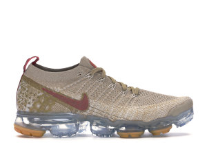 Nike Air VaporMax Flyknit 2 Chinese New Year 2019 (W) Light Bone/University Red-Club Gold (BQ7037-001)