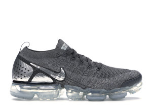 Nike Air VaporMax Flyknit 2 Dark Grey Chrome (W) Dark Grey/Chrome-Dark Grey-Cool Grey (942843-013)
