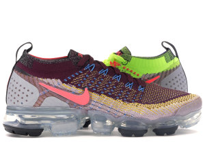 Nike Air VaporMax Flyknit 2 Random Yarn Multi-Color/Bright Crimson-Multi-Color-Multi-Color (CJ0066-900)