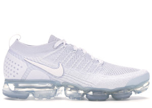 Nike Air VaporMax Flyknit 2 White Pure Platinum White/White-Pure Platinum-Metallic Silver (942842-100)