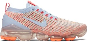 Nike Air VaporMax Flyknit 3 Hydrogen Blue Orange Pulse (W) Hydrogen Blue/Orange Pulse-Red Orbit-Hydrogen Blue (AJ6910-400)