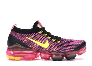 Nike  Air VaporMax Flyknit 3 Laser Fuchsia Laser Orange (W) Laser Fuchsia/Laser Orange-Black (AJ6910-600)