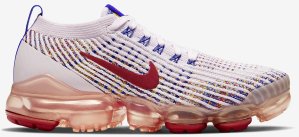 Nike  Air VaporMax Flyknit 3 Light Violet Noble Red (W) Light Violet/Bright Citron-Racer Blue-Noble Red (AJ6910-501)