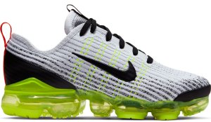 Nike Air VaporMax Flyknit 3 Retro Future (GS) White/Black-Volt-Bright Crimson (BQ5238-100)