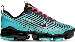 Nike  Air VaporMax Flyknit 3 South Beach (GS) Hyper Turquoise/Pink Blast-Metallic Gold-Black (BQ5238-300)