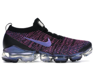 Nike Air VaporMax Flyknit 3 Throwback Future Black/Blue Lagoon-Laser Fuchsia-Metallic Silver (AJ6900-007)
