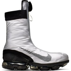 Nike  Air VaporMax Flyknit Gator ISPA Metallic Silver Metallic Silver/Metallic Silver (AR8557-001)