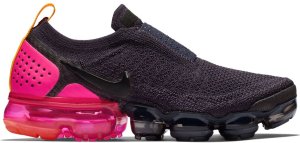 Nike Air VaporMax Flyknit Moc 2 Gridiron Pink Blast (W) Gridiron/Black-Pink Blast-Laser Orange (AJ6599-001)