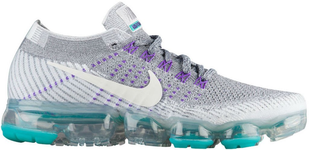 Nike Air VaporMax Heritage Grape Emerald (W) Cool Grey/White-Pure Platinum-Wolf Grey (922914-002)