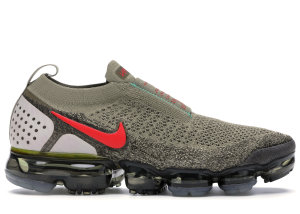 Nike Air VaporMax Moc 2 Neutral Olive Habanero Red Neutral Olive/Habanero Red-Dark Hazel (AH7006-200)