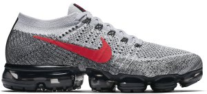 Nike Air VaporMax Platinum Red Black Pure Platinum/University Red-Black-Anthracite (849558-020)