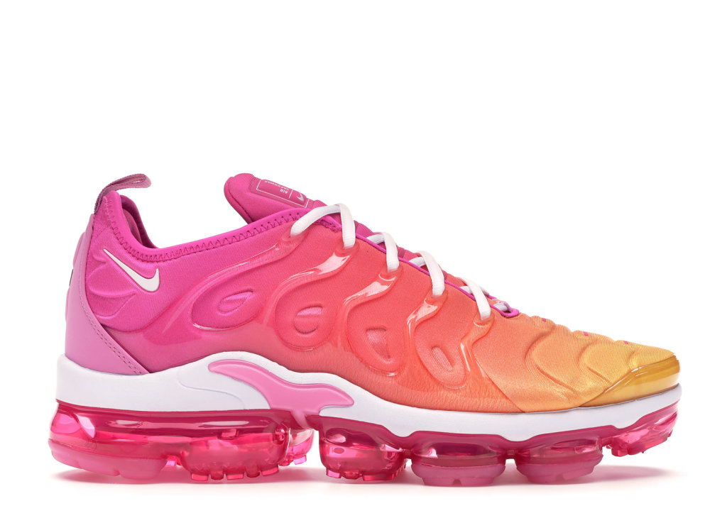 Nike Air VaporMax Plus Laser Fuchsia Psychic Pink (W) Laser Fuchsia/Psychic Pink-University Gold-White (CI9900-600)
