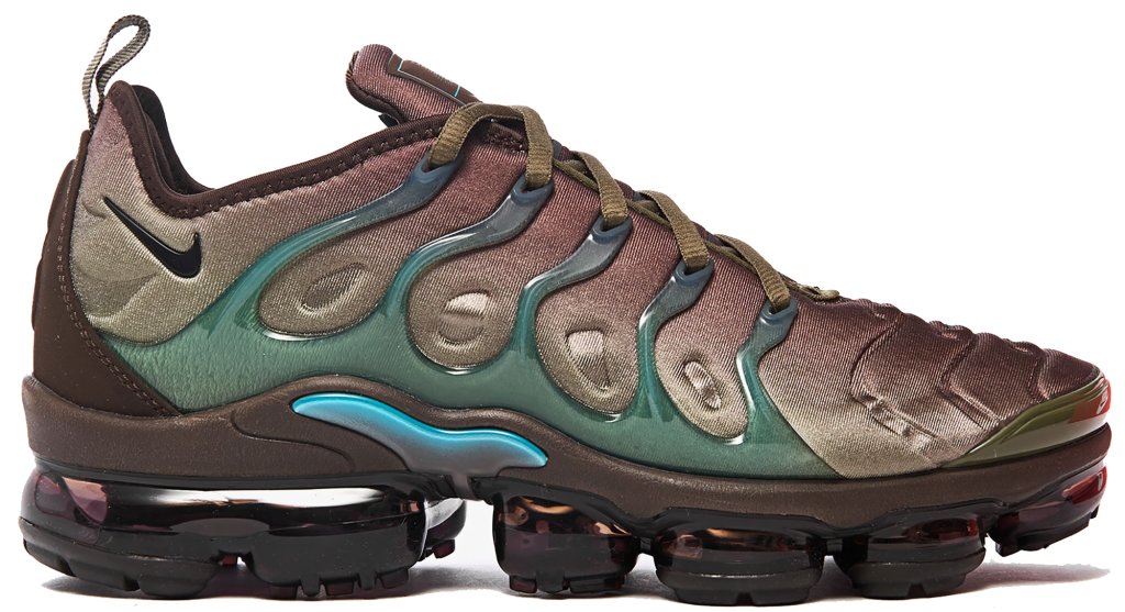 Nike Air VaporMax Plus Medium Olive Baroque Brown Medium Olive/Black-Baroque Brown-Multi-Color (924453-206)
