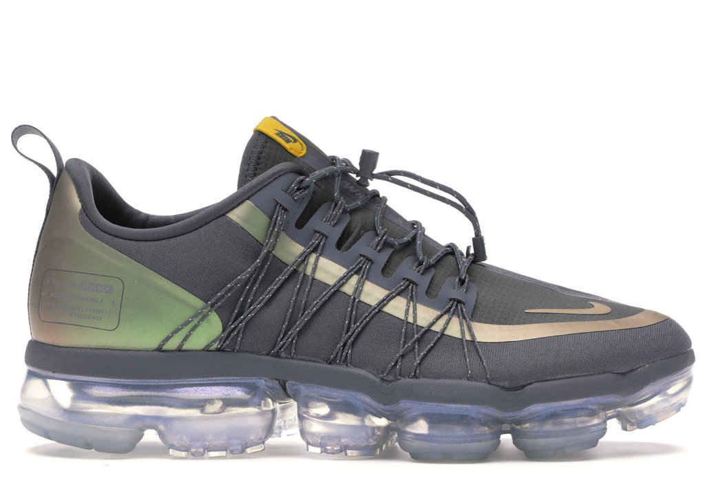 Nike Air VaporMax Run Utility Liquid Metal Anthracite/Amarillo-Summit White (AQ8810-008)