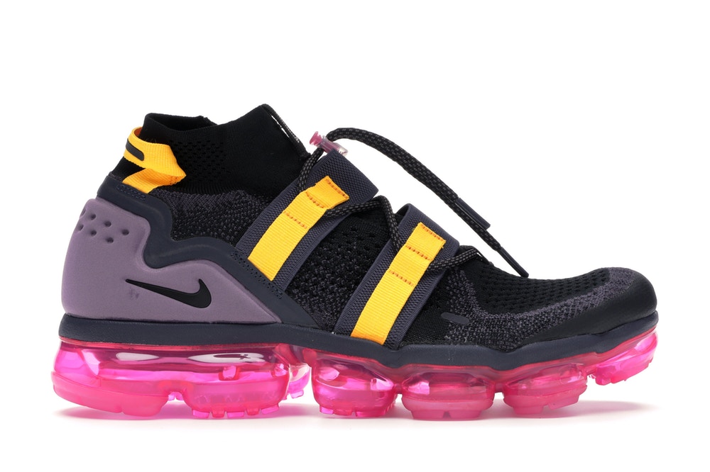 Nike Air VaporMax Utility Black Pink Blast Black/Black-Gridiron-Pink Blast (AH6834-006)