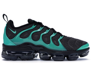 Nike  Air VaporMax Plus Black Clear Emerald Black/Clear Emerald-Cool Grey-Dark Grey (924453-013)