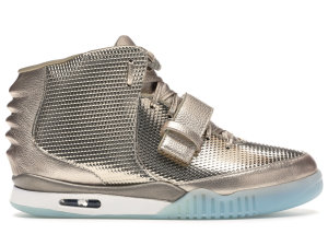 Nike  Air Yeezy 2 John Geiger x LASCO Golden Child Gold/White (GC2016YZ)