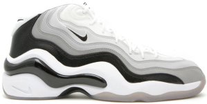 Nike  Air Zoom Flight 96 White Black Grey (2008) White/Black-Neutral Grey-Metallic Silver (317980-101)