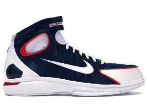 Nike  Air Zoom Huarache 2K4 Navy White Red (2016) Midnight Navy/White-University Red-White (308475-400)