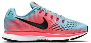 Nike  Air Zoom Pegasus 34 Mica Blue Racer Pink (W) Mica Blue/White-Racer Pink (880560-406)