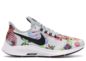Nike Air Zoom Pegasus 35 White Floral (W) Pure Platinum/Black-White (AV3520-001)