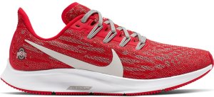 Nike  Air Zoom Pegasus 36 Ohio State (W) University Red/Pewter Grey-Pewter Grey (CI2048-600)